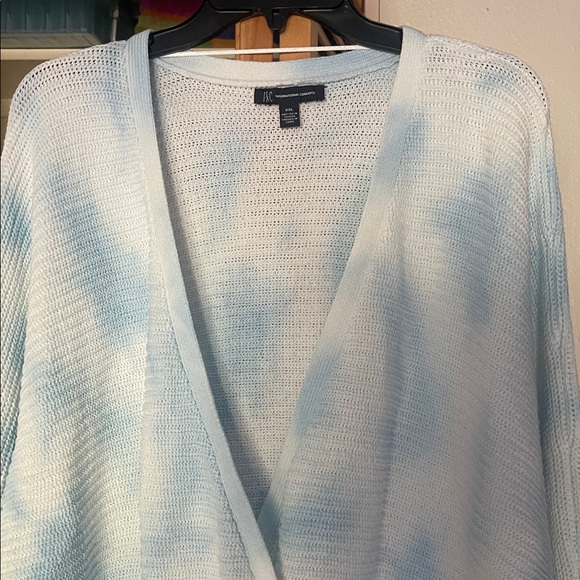 Sky Blue V-Neck Sweater Size XXL - Picture 2 of 5